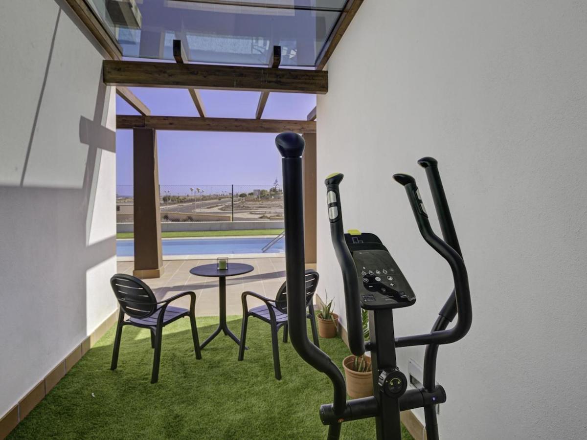 Villa El Molino piscina privada climatizada Caleta de Fuste Exterior foto